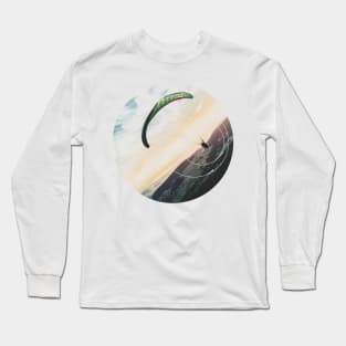 Parasailing Gravity Geometry Photography Long Sleeve T-Shirt